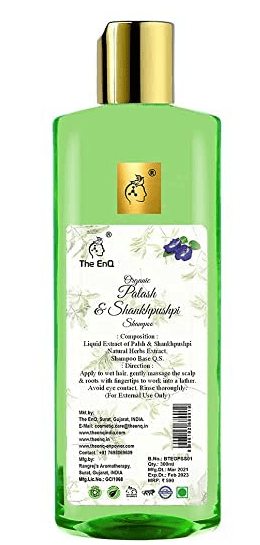 Palash & Shankhpushpi Shampoo For prevention from Hair Loss, Damaged roots & Improve Hair Growth & Texture 300 ML- Pack of 2 view 2
