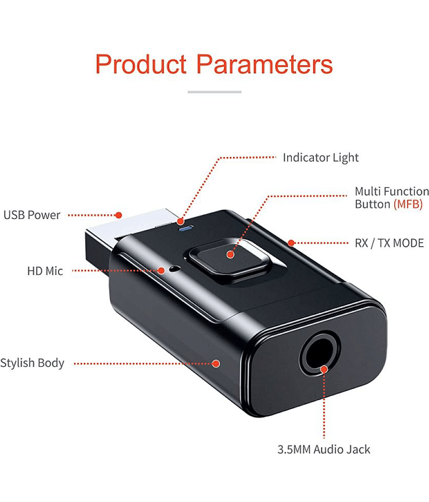 Tantra Black Bluetooth Device view 2