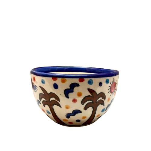 STOREPEDIA Hut Handprinted Ceramic Cup, Mug Microwave & Dishwasher Safe Ceramic Jumbo Coffee, Soup Tea, Mugs, Cups for Gift, Daily, Office, Use Large Size, 400 ml Set of 2 view 2