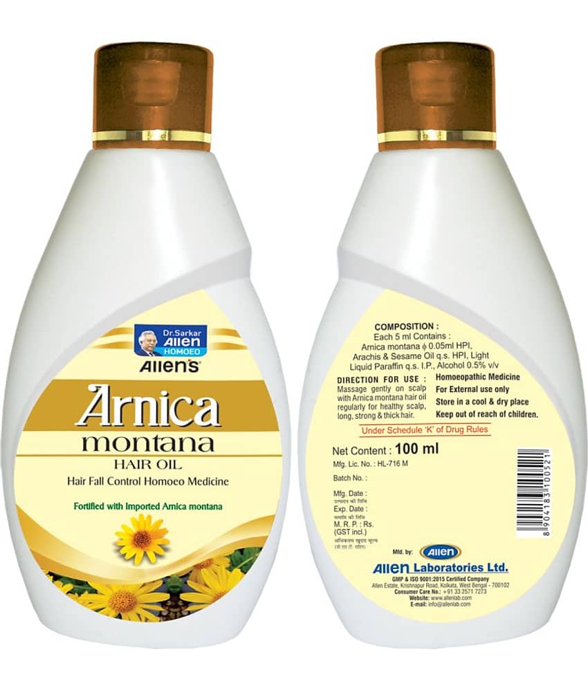 ALLEN Arnica Montana Hair Oil 100 ml Pack Of 2 view 2