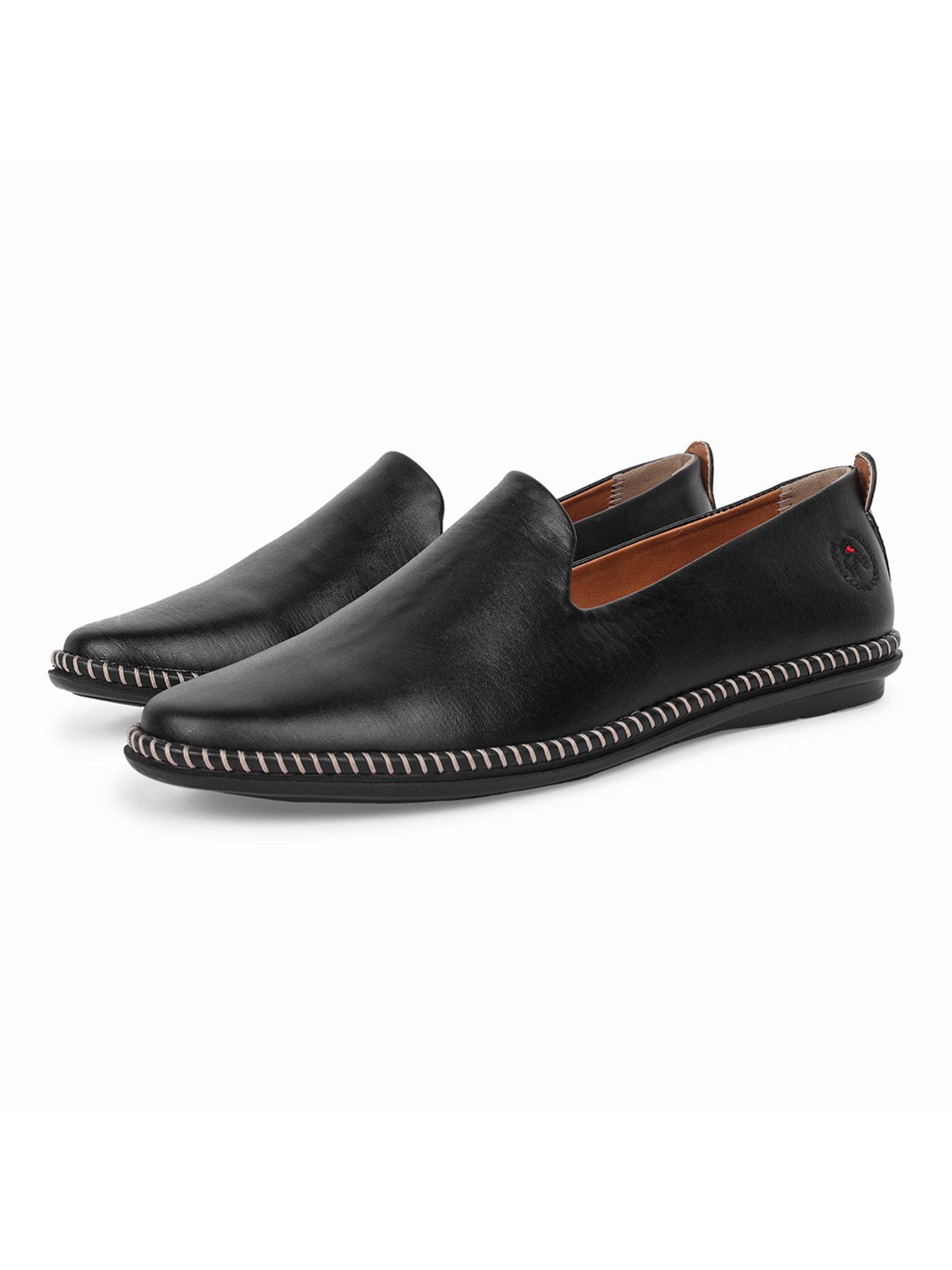 Big Boon Men's Syntheticn Leather Slip-On Loafers