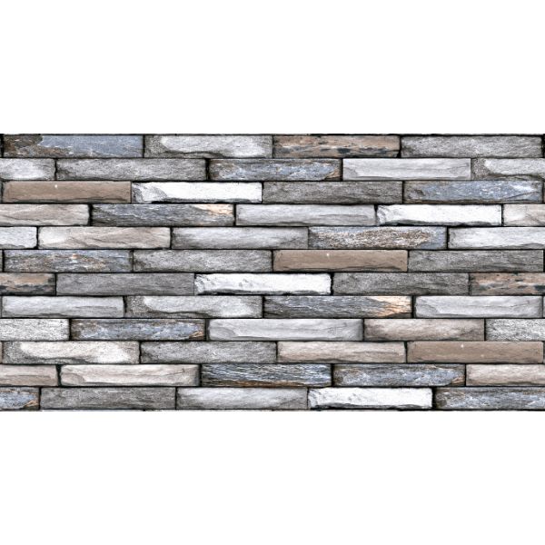 Orientbell Wall Tiles EHM Stacked Stone Grey 5 Pcs view 2