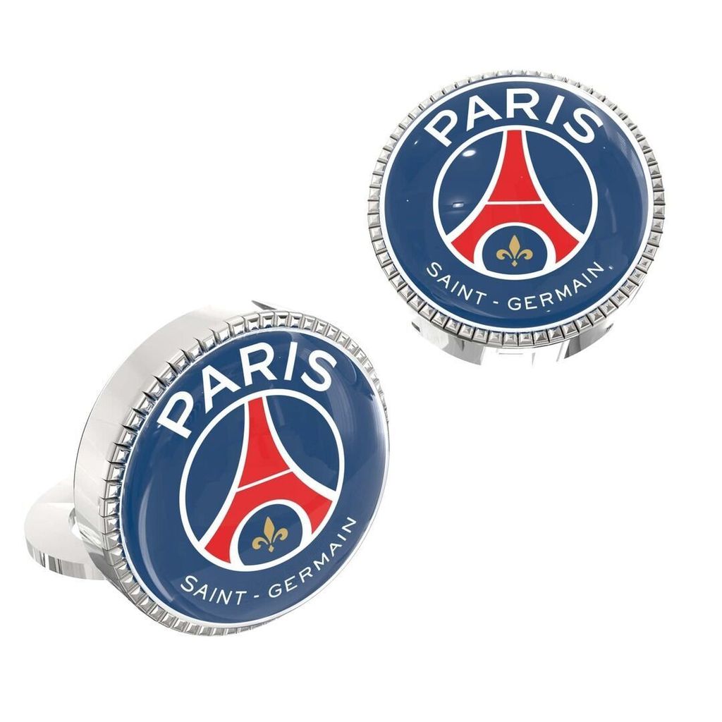 The Smart Buttons - Shirt Button Cover Cufflinks for Men - Paris Saint-Germain FC Style view 2