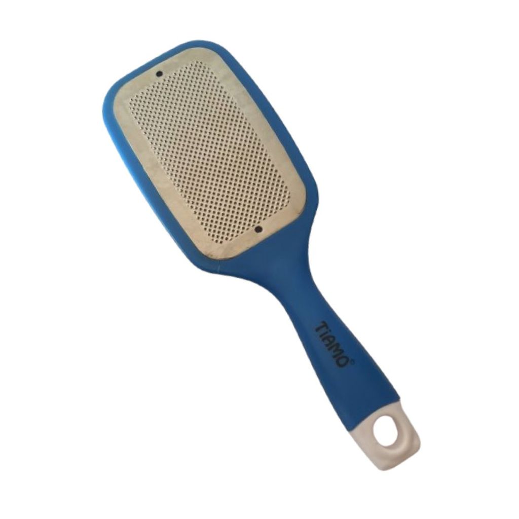 Plastic Oval Leg, Heel and Foot Scrubber for Dead Skin |Callus Remover | Pedicure Special Tool/Specially For Cracked Feet in blue view 2