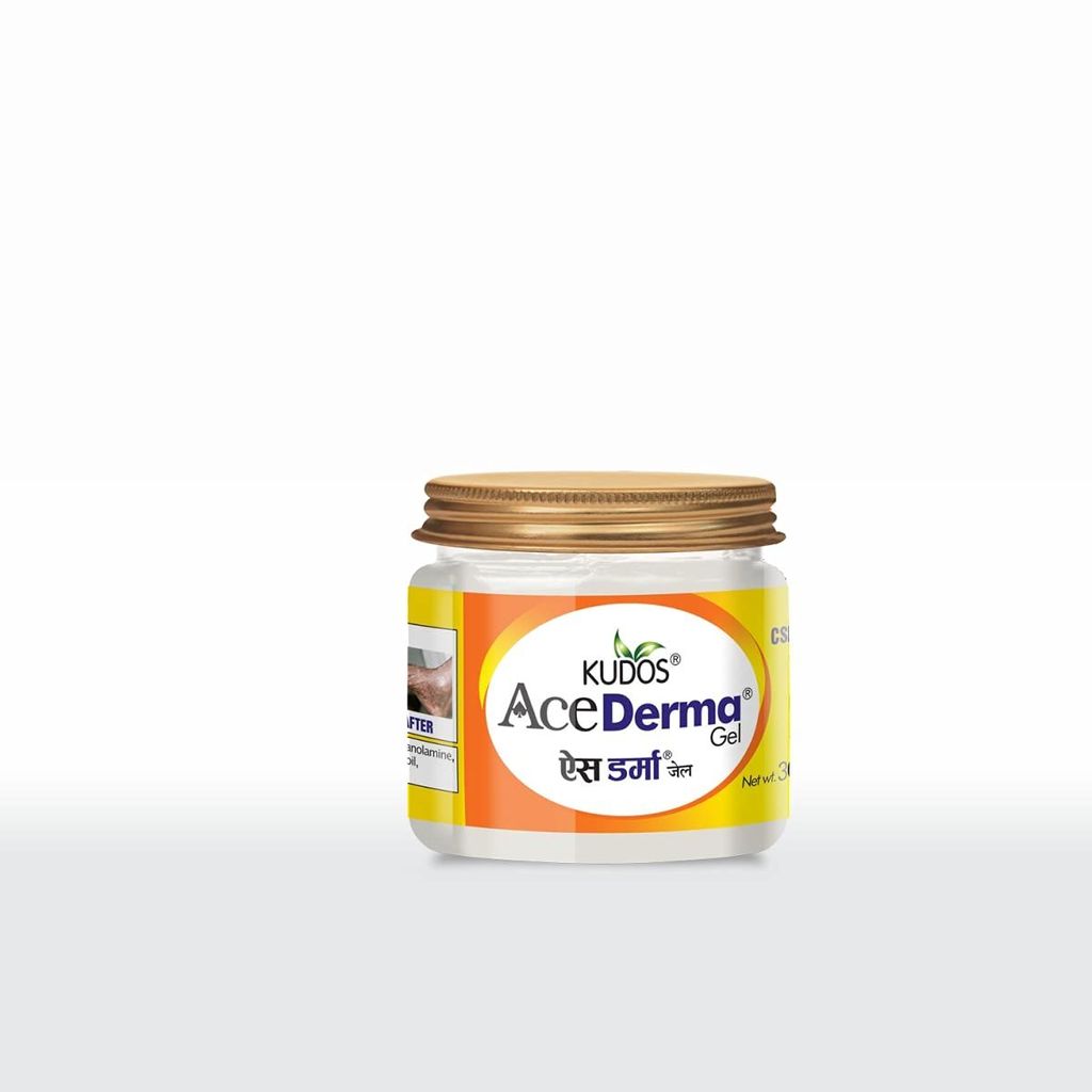 Kudos Ayurveda Ace Derma Kit | Best Ayurvedic Medicine for Skin Fungal Infection | Eczema Care view 2
