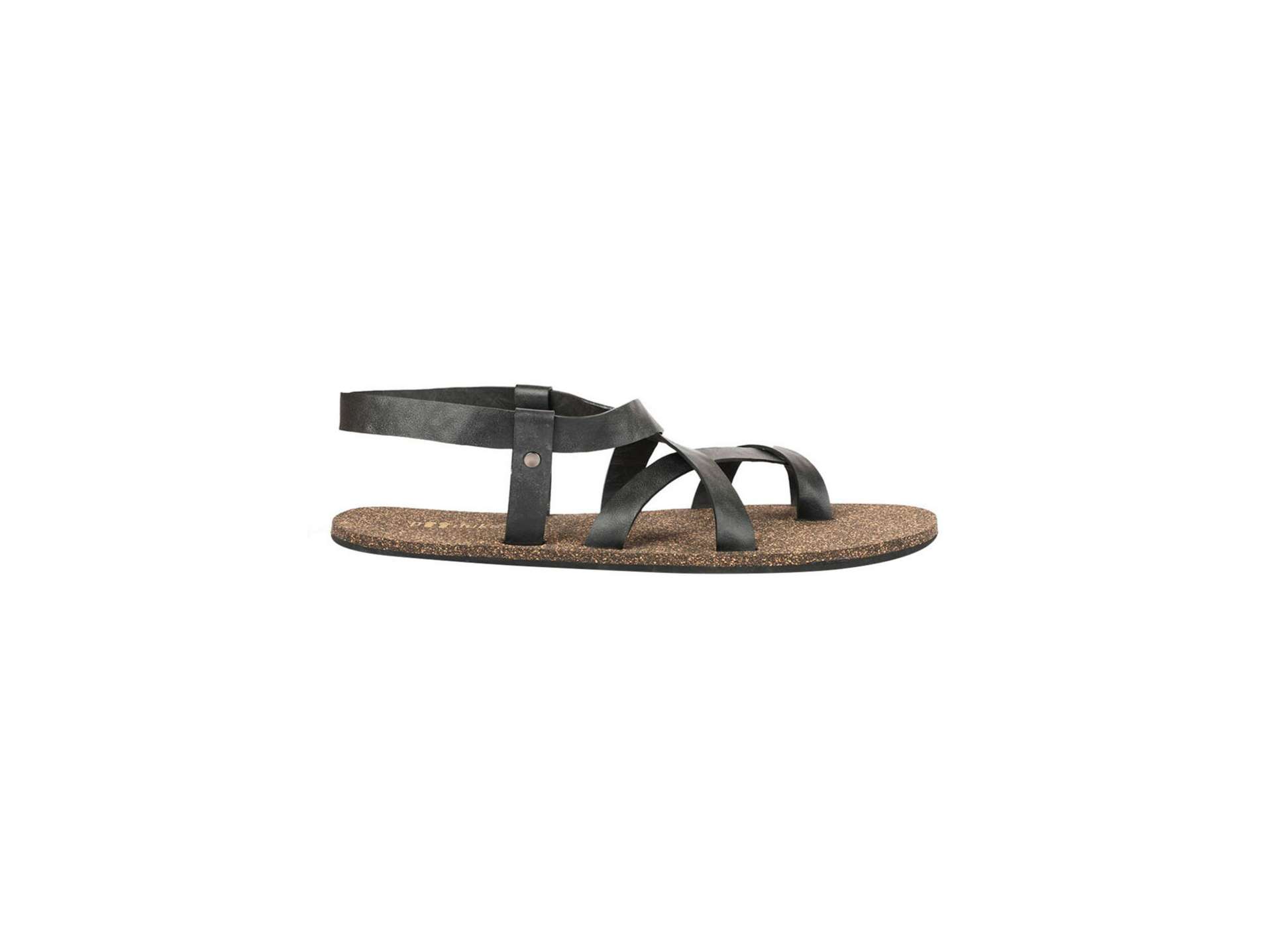 Paaduks Tro Slingback Waterproof Cork Black Sandals - UK 10 view 2