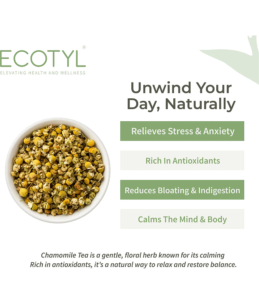 Ecotyl Chamomile Tea Loose Leaf 25 gm view 2