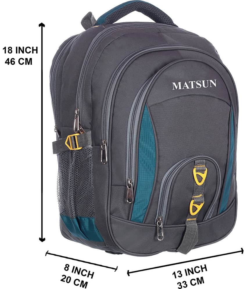 Matsun - Multi Color Polyester Backpack ( 45 Ltrs ) view 2