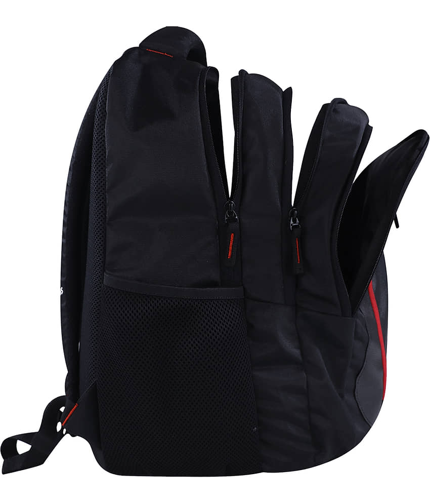 mikebags 30 Ltrs Black Polyester College Bag view 2