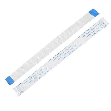 28 Pin 1mm Pitch 200mm Same Side Connection FFC Ribbon Flexible Flat Cable view 2