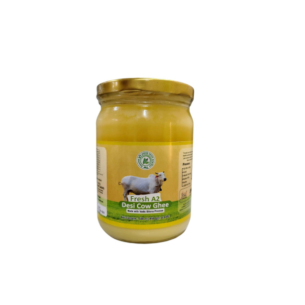 Fresh A2 Desi Cow Ghee - 500 mL - 1 UNIT view 2