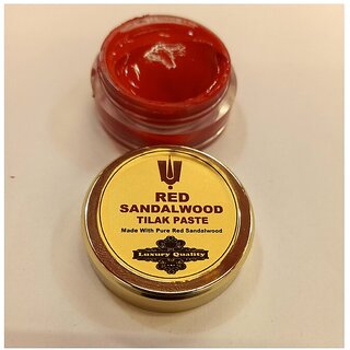 Red Sandalwood ( Luxury ) Tilak Paste Made From Luxury Lal Chandan view 2