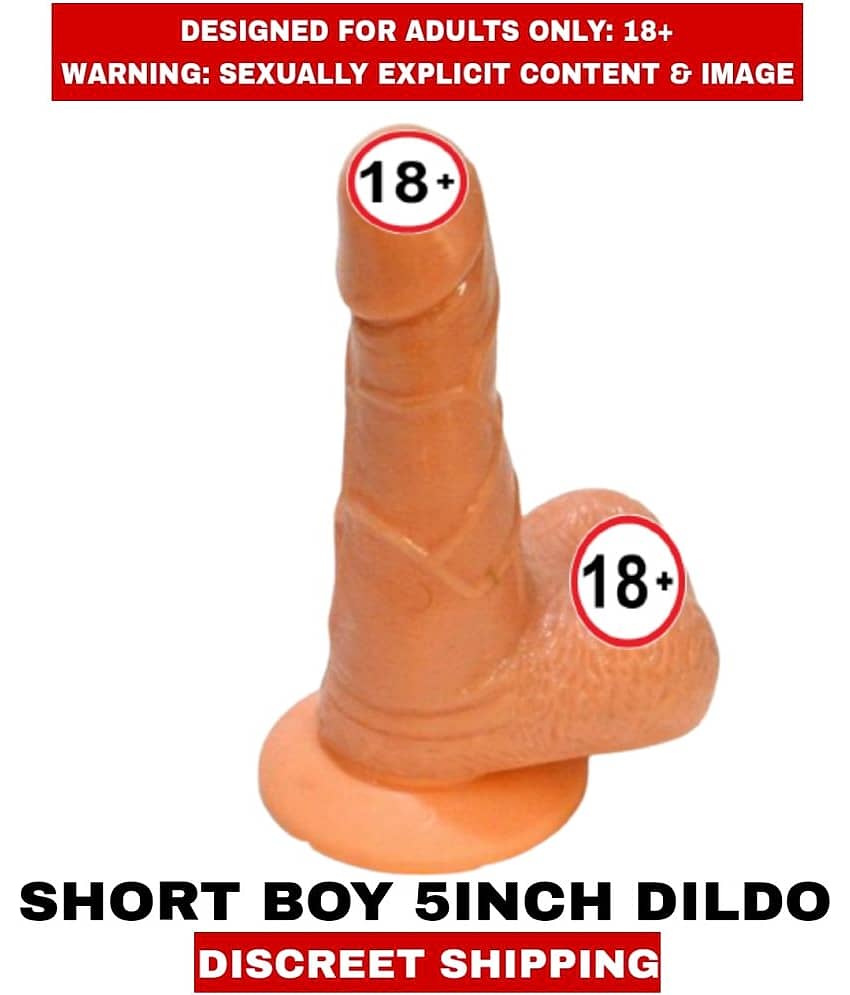 Women's Sexual Wellness Sex Toys Short Boy 5inch Dildos Suction Cup For Women view 2