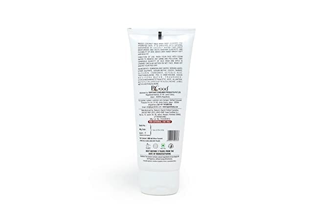Coconut Face Wash - 100ml | Paraben Free Facewash for Women & Men | Face Care Hydrating Face Wash for All Skin Type | Face Cleanser Face wash for Dry Skin view 2