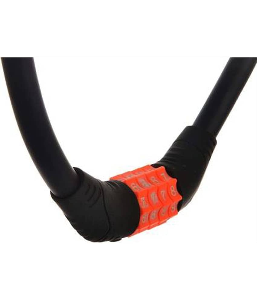 Bentag Multicolour Cable Type Helmet Lock - Key Lock view 2