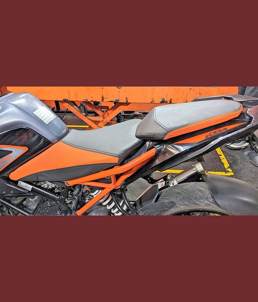 KTM 200 SPLIT BIKE SEAT COVER view 2