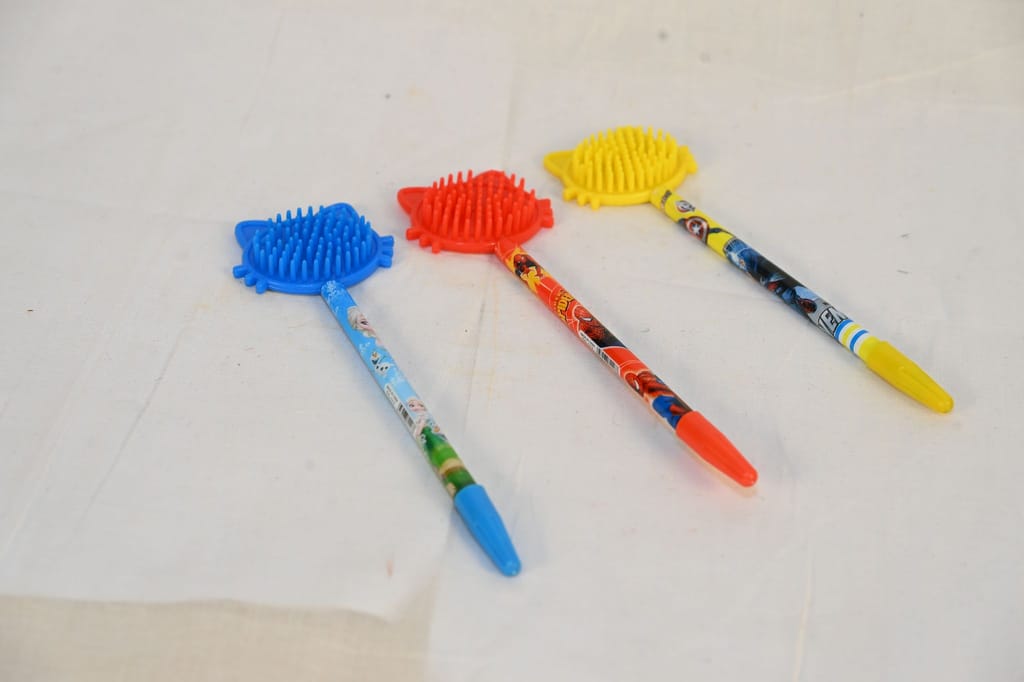 Cute Cartoon Character Pens with Soft Bristles view 2