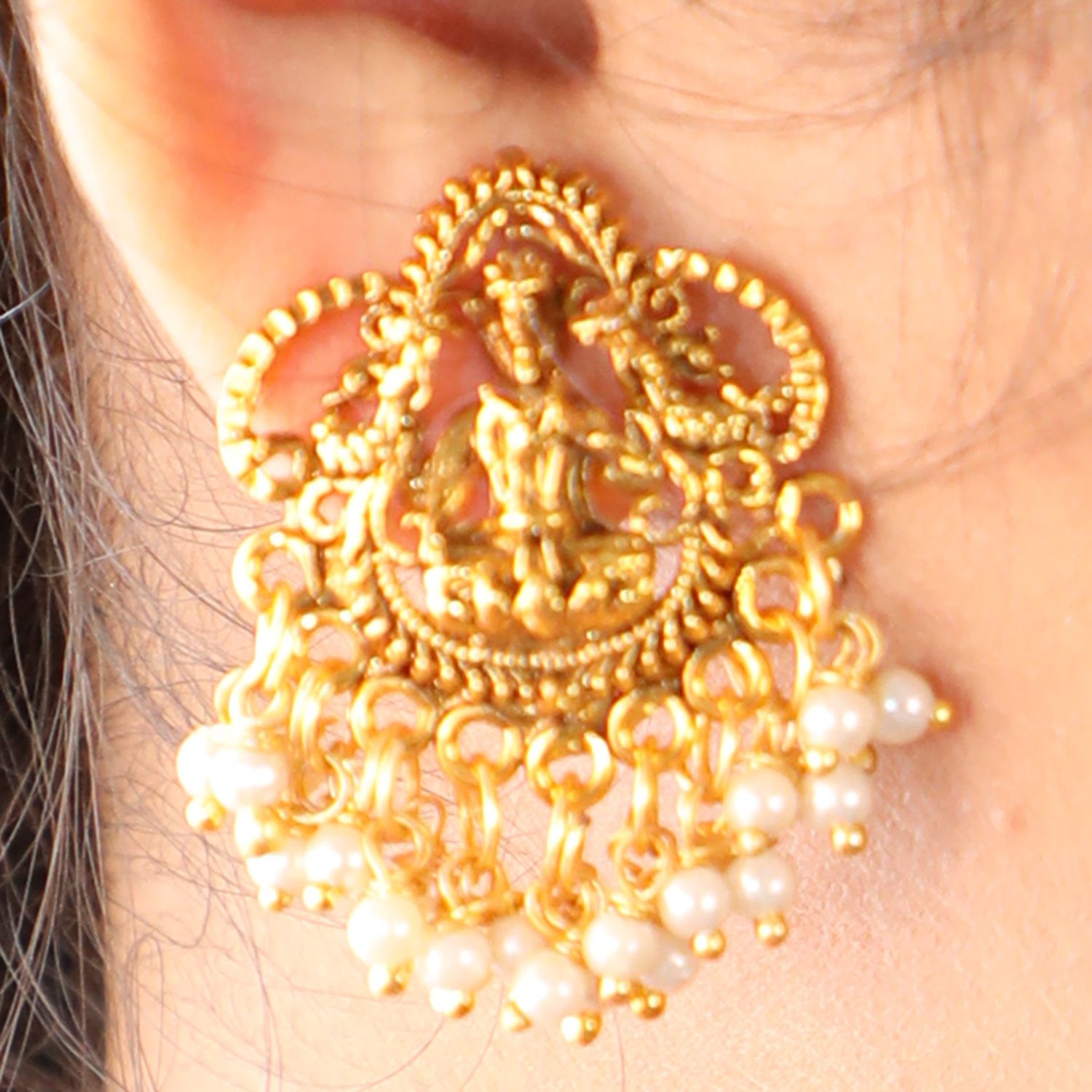Swarajshop temple necklace sets for women view 2