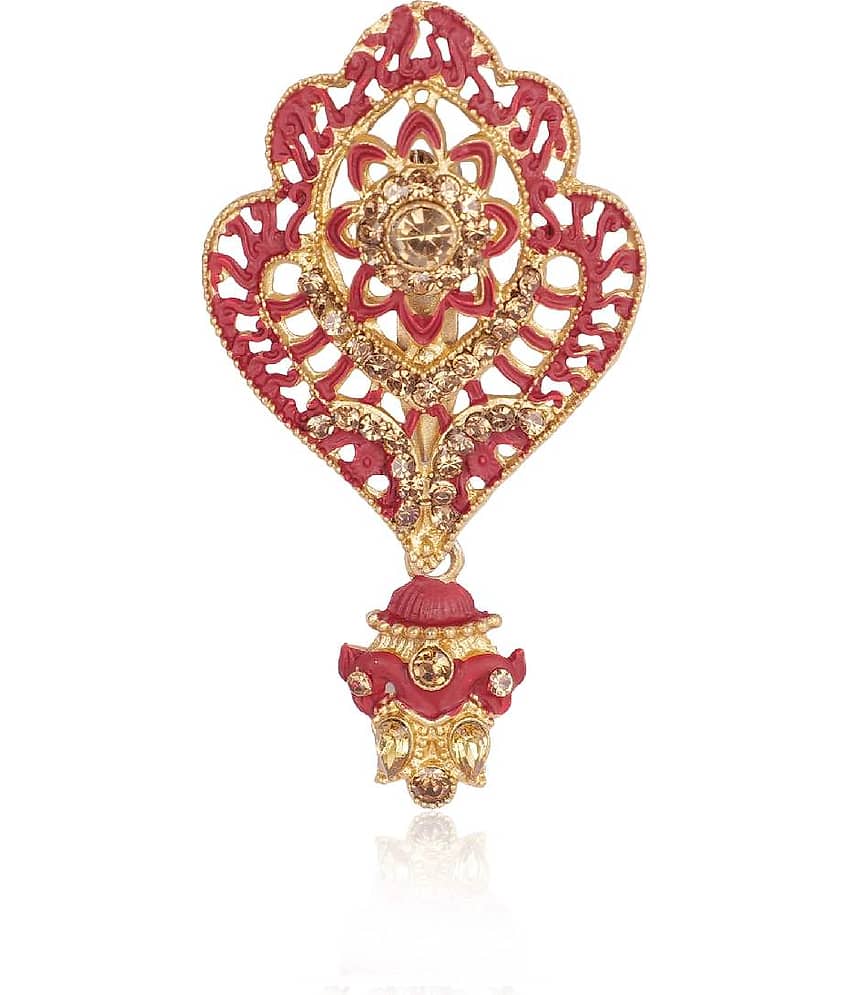 Wedding Groom Mala & Brooch Set for Men view 2