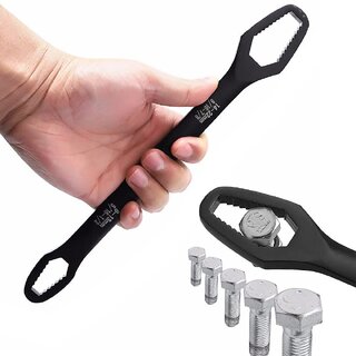 2 Pieces Universal Multifunctional Wrenches Set Torx Wrench Self-Tightening Spanner Hand Tools For 3Mm-22Mm Nuts view 2