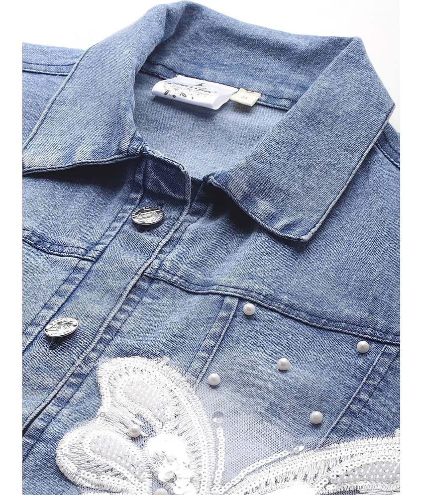 Aarika Women Regular Jacket ( Blue ) view 2