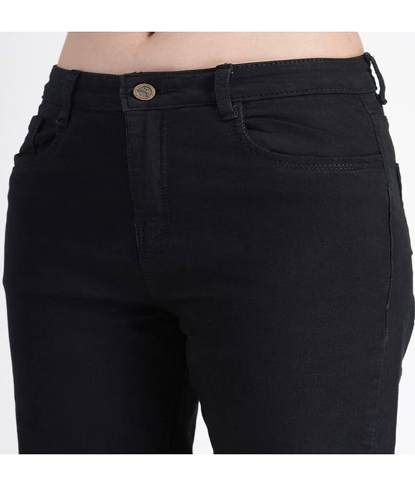 EVYAVAN ENTERPRISE Women's Regular Fit Mid-Rise Jeans ( Black ) view 2