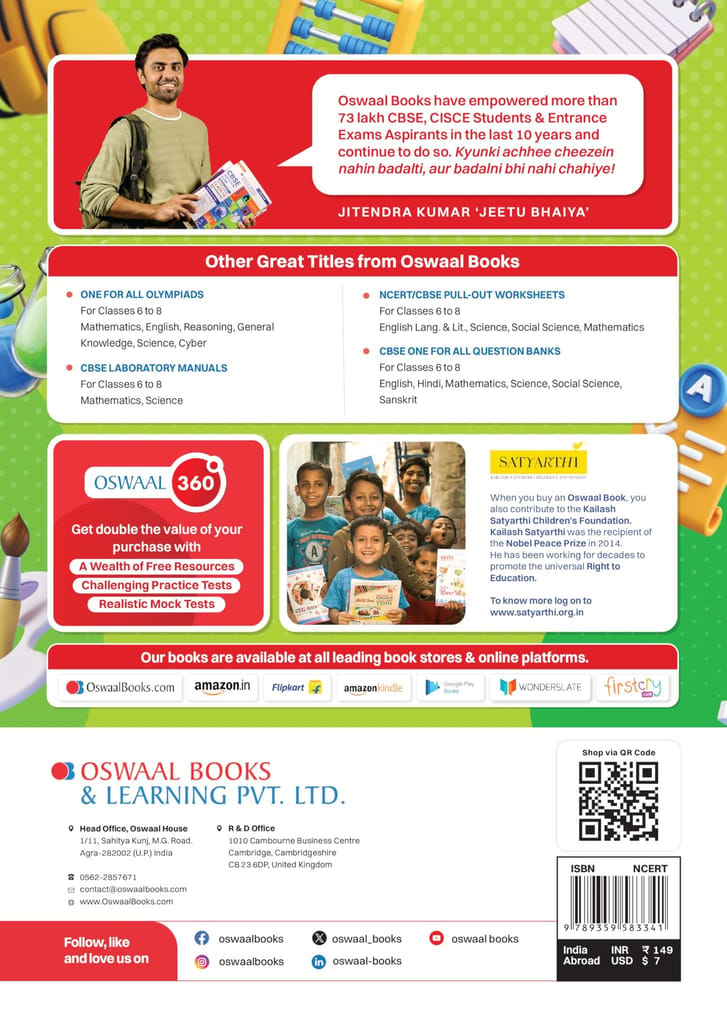 Oswaal NCERT Textbook Solutions Class 7 Science | For 2024 Exam [Paperback] Oswaal Editorial Board view 2