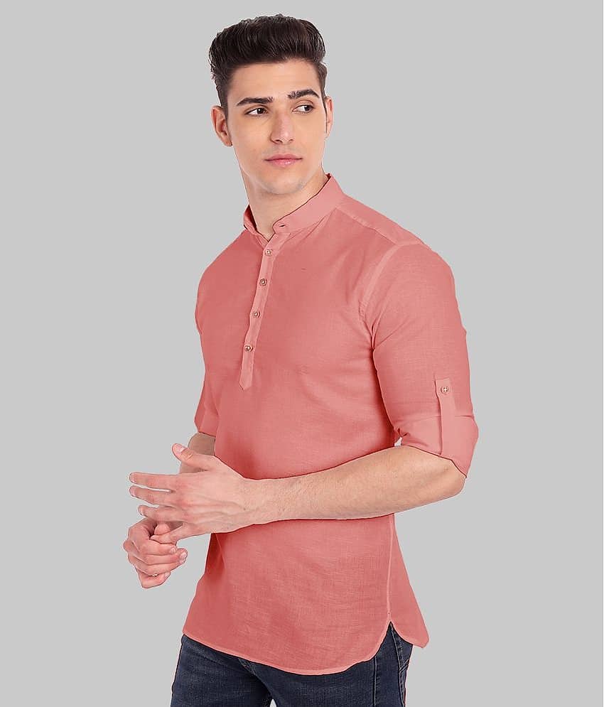 Vida Loca - Maroon Cotton Slim Fit Men's Casual Shirt ( Pack of 1 ) view 2