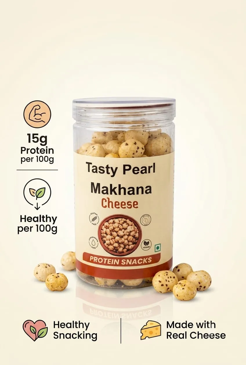 TASTY PEARL MAKHANA CHEESE 80 G