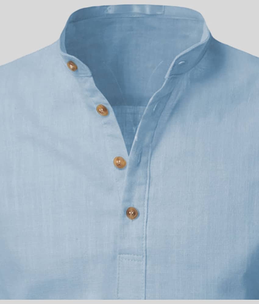 Vida Loca - Peach Cotton Slim Fit Men's Casual Shirt ( Pack of 1 ) view 2