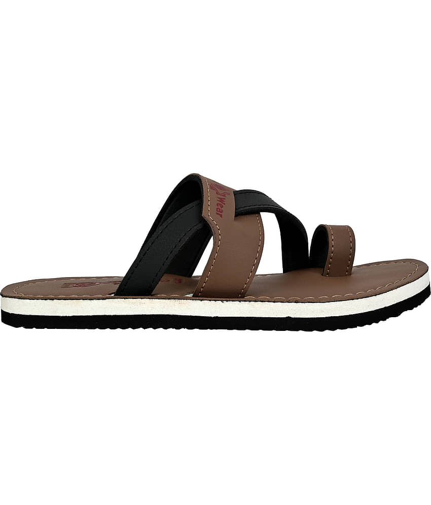 Cozy Wear Brown Men's Daily Slipper view 2