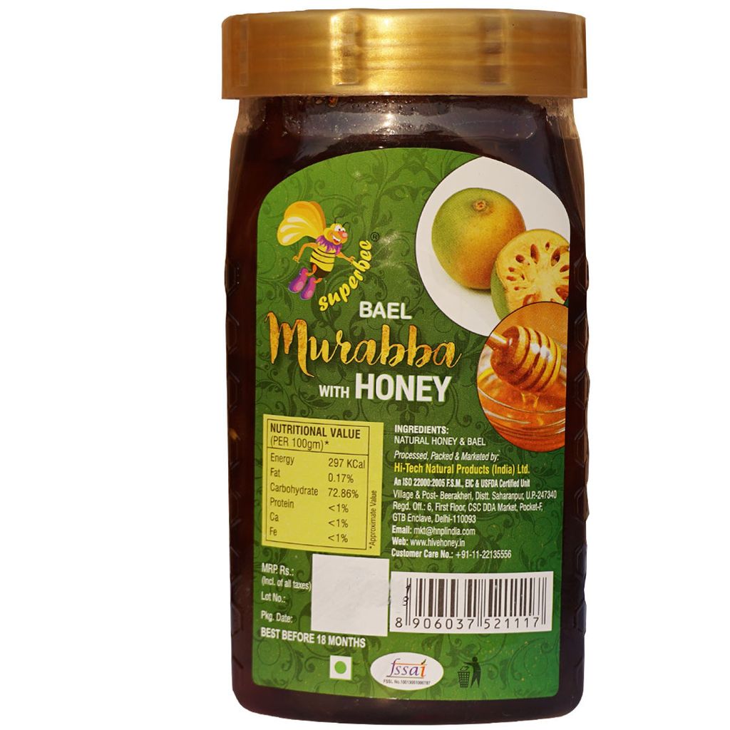 Superbee Bael Murabba 1kg view 2