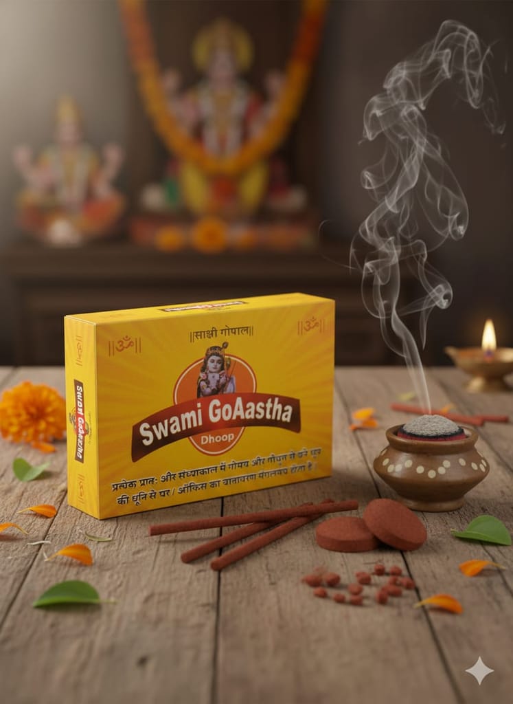 Swami GoAastha Dhoop Sticks for Pooja & Meditation view 2