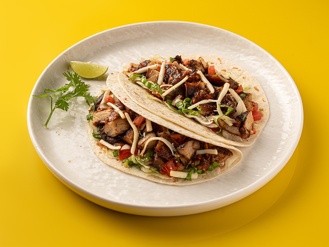 Blackened Chicken Softshell Tacos