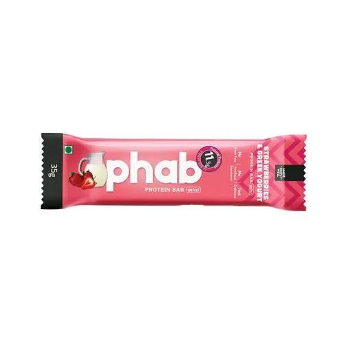 Phab Mini Protein Bar with 11g - Strawberry & Greek Yogurt, 35 gm