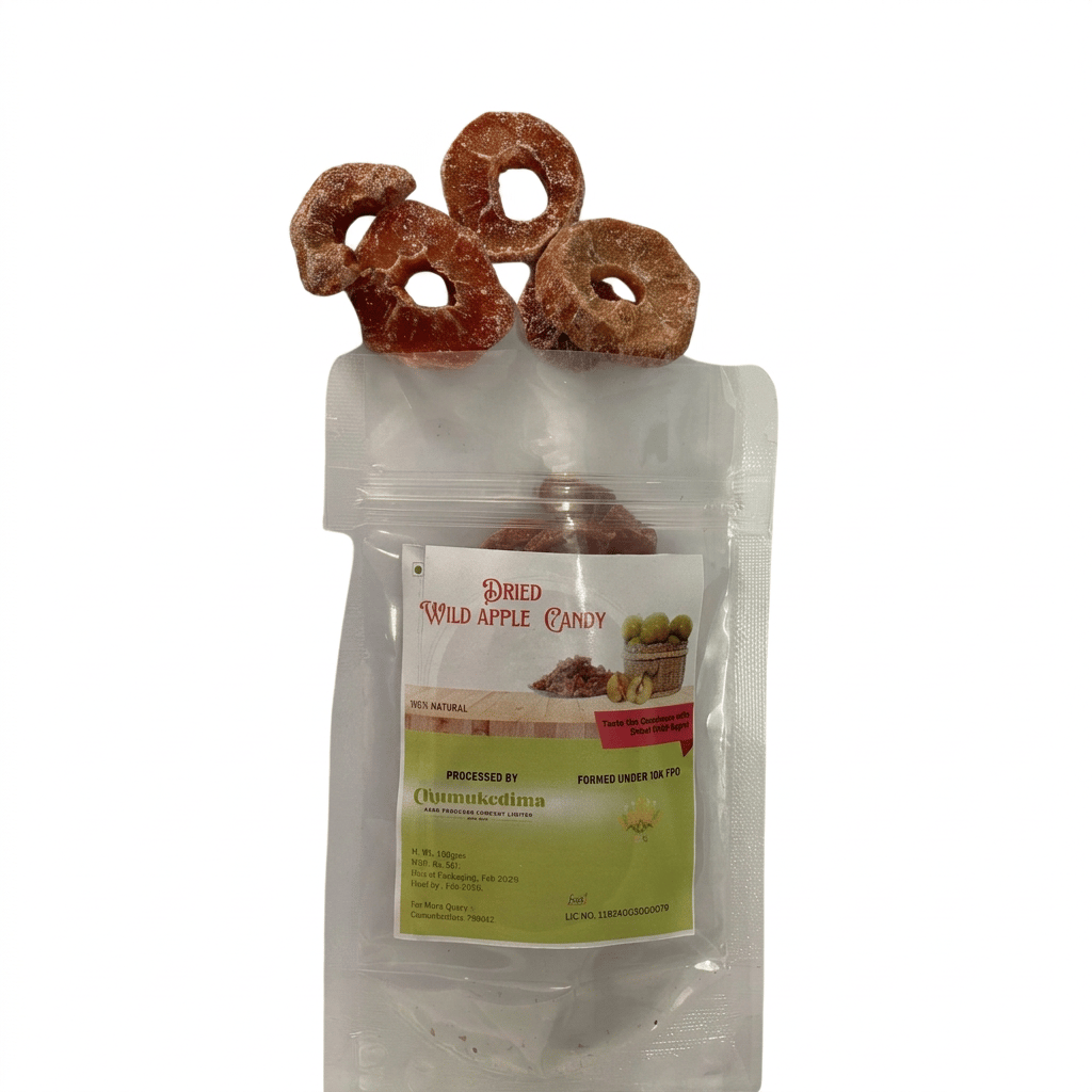 Dried Wild Apple Candy | 100% Natural | Taste the Goodness with Dried Wild Apple! view 2