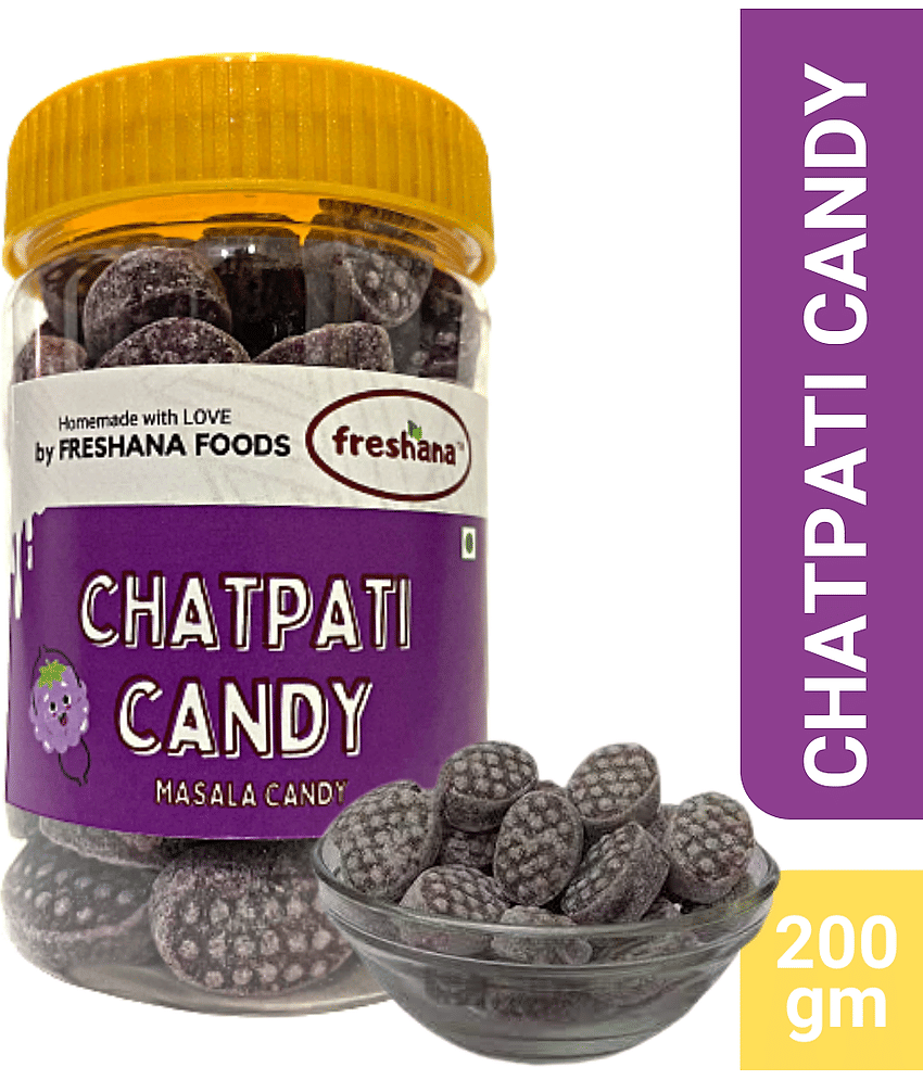 Freshana Chatpati Black Pepper Flavoured Masala Hard Candies 200 gm Pack of 2 view 2