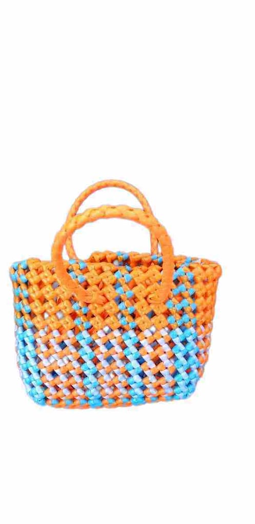 Woven Plastic Market Bag view 2