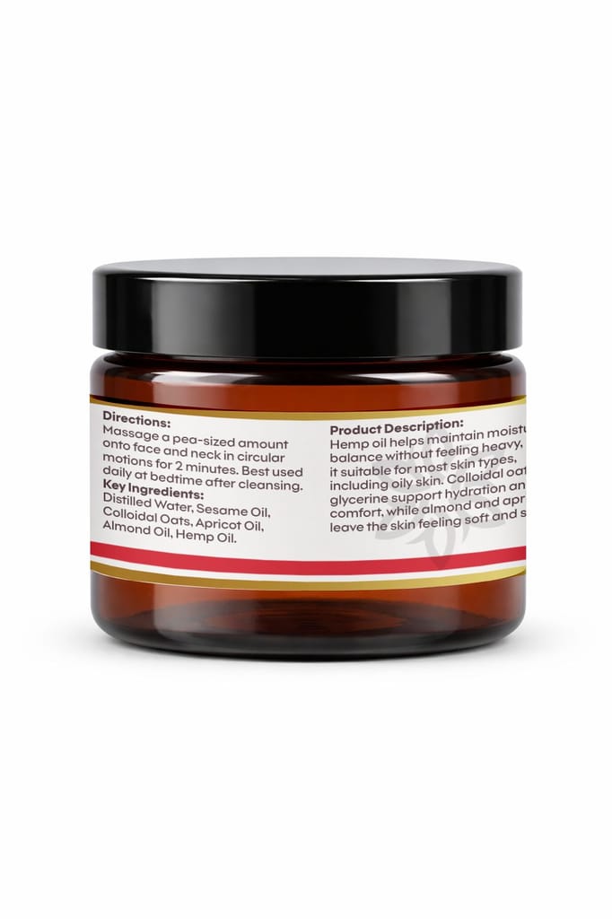 Calming Repair Cream | Hemp Seed Oil | Honeysuckle | Soothe | Comfort | Rebalance view 2