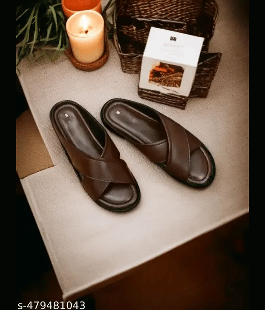 RAGE GAZE - Brown Men's Sandals view 2