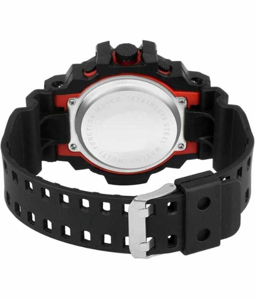 Trex Black Silicon Digital Men's Watch view 2