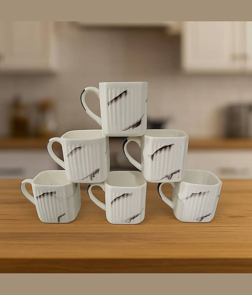 Love Unlimited Solid Bone China Tea Cup 150 ml ( Pack of 6 ) view 2