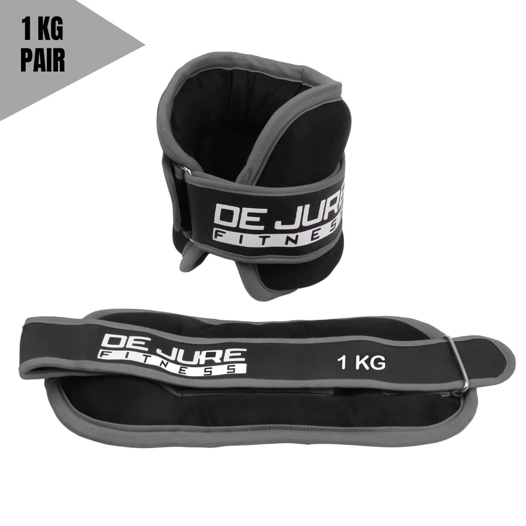 DE JURE FITNESS Ankle & Wrist Weight Set, Adjustable Strap view 2