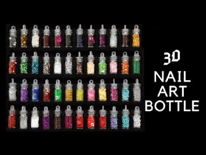 Elecsera 48 Bottles Set Nail Art Kit (Multicolor) view 2