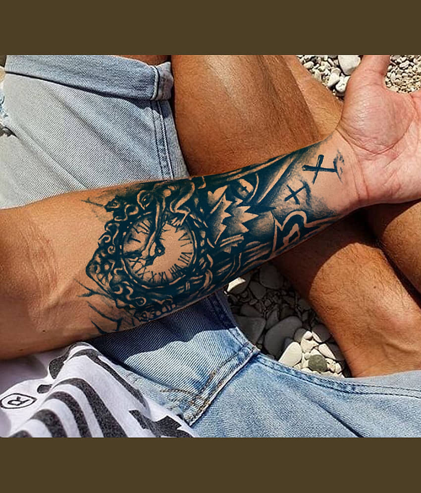 The Canvas Arts 4 Weeks Life Semipermanent Tattoo Realistic Look Body Tattoo view 2
