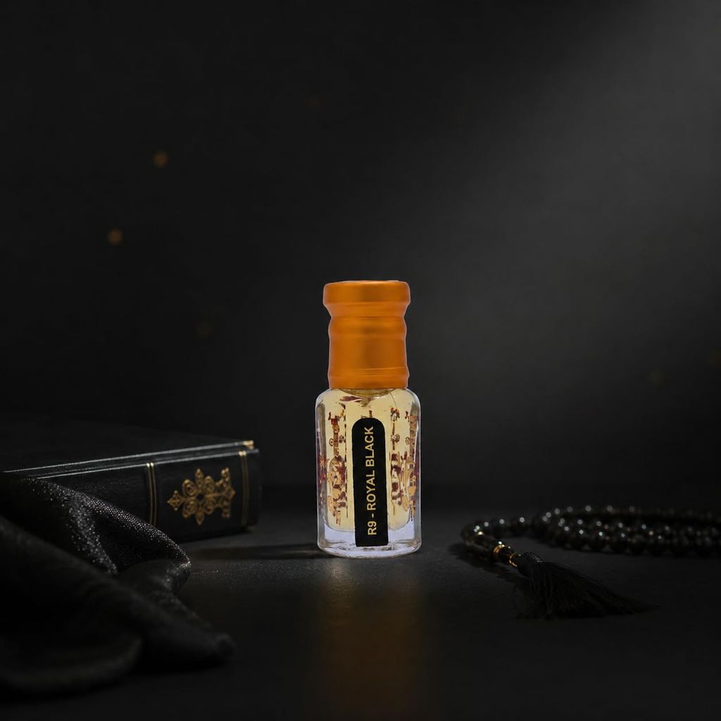 alNaqi Royal Black Attar 6ml - Original Arabic Musk Oil, Alcohol Free Intense Fragrance, Long Lasting Masculine Itra, Premium Dark-Scent-Parfum view 2