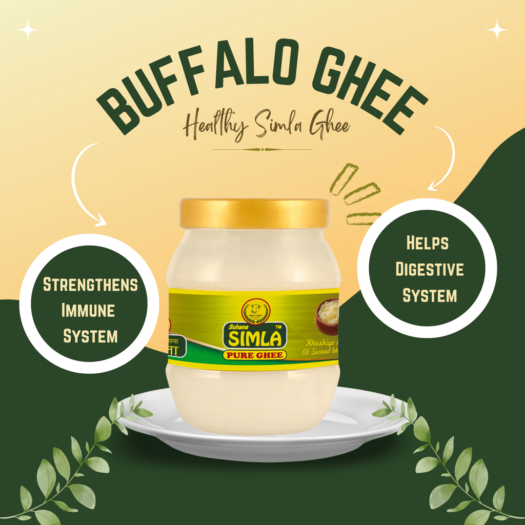 Suhana Simla Pure Buffalo Ghee 500 ML (Pack of 2) view 2
