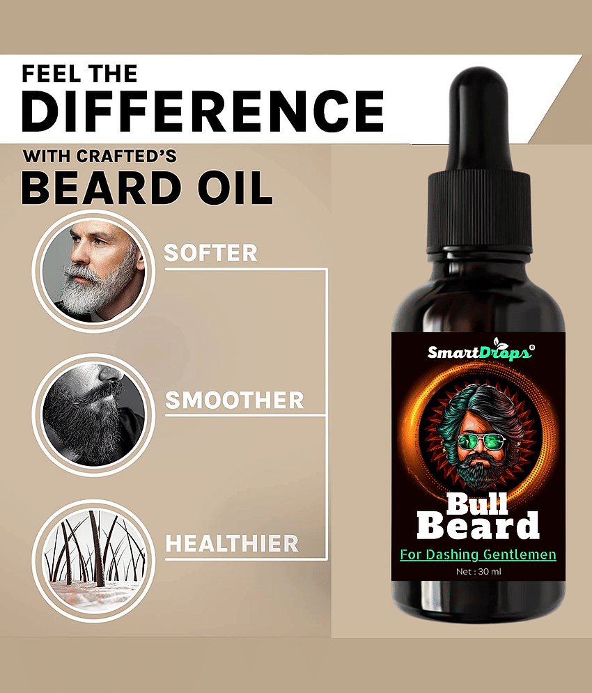 Smartdrops Smartdrops Beard Oil Beard Wash 30 mL Pack of 2 view 2