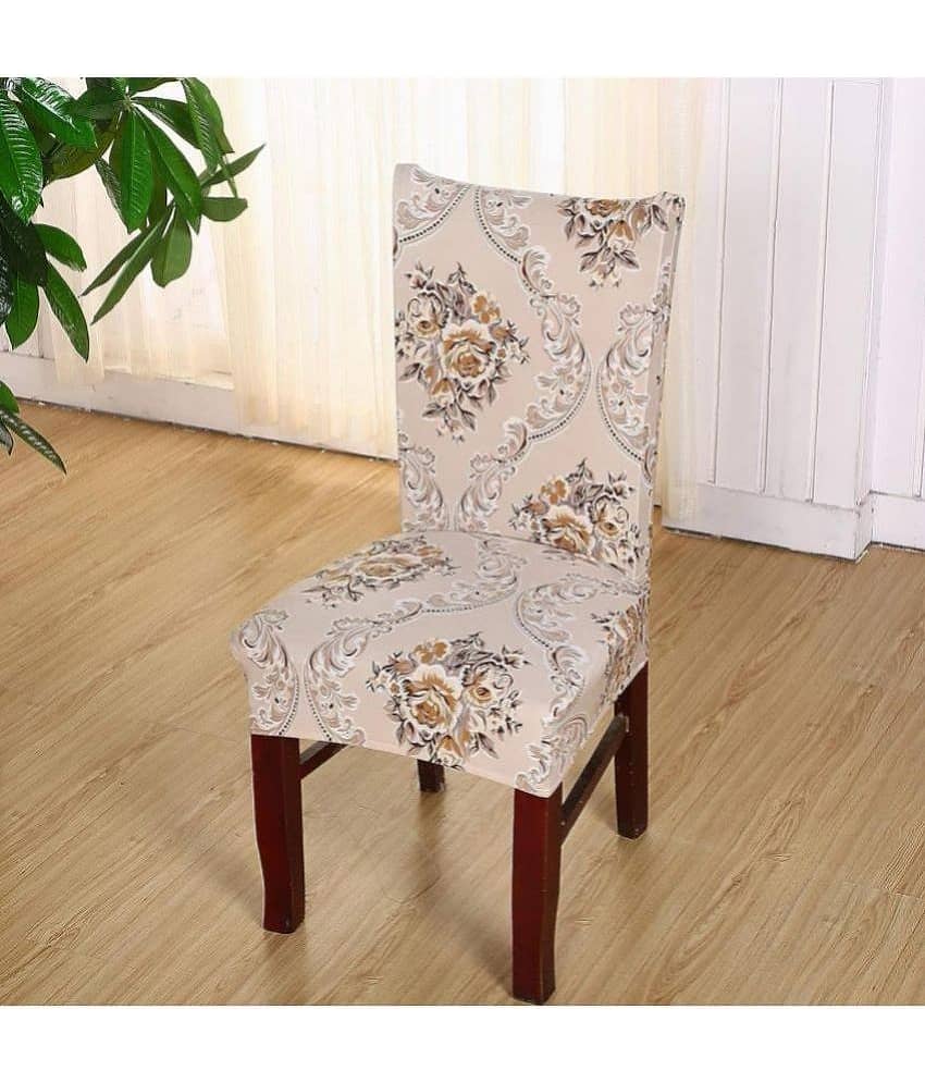 House Of Quirk 1 Seater Polyester Chair Cover ( Pack of 2 ) view 2