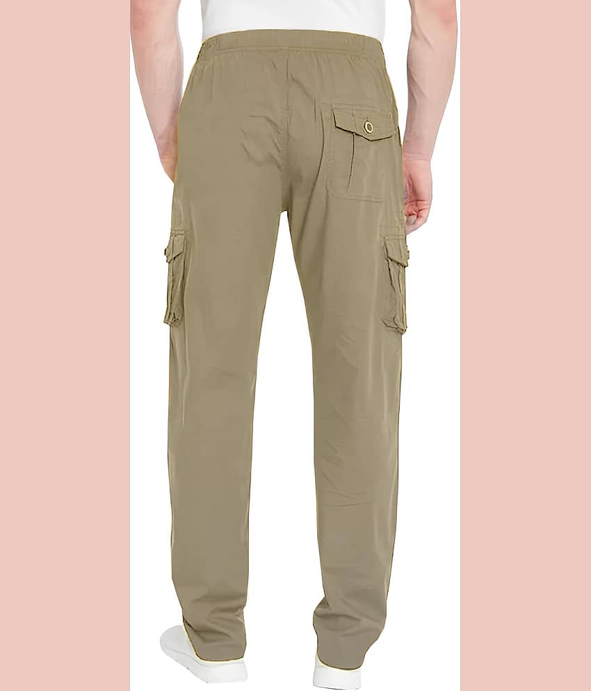 Reoutlook Regular Flat Men's Cargos - Grey ( Pack of 1 ) view 2